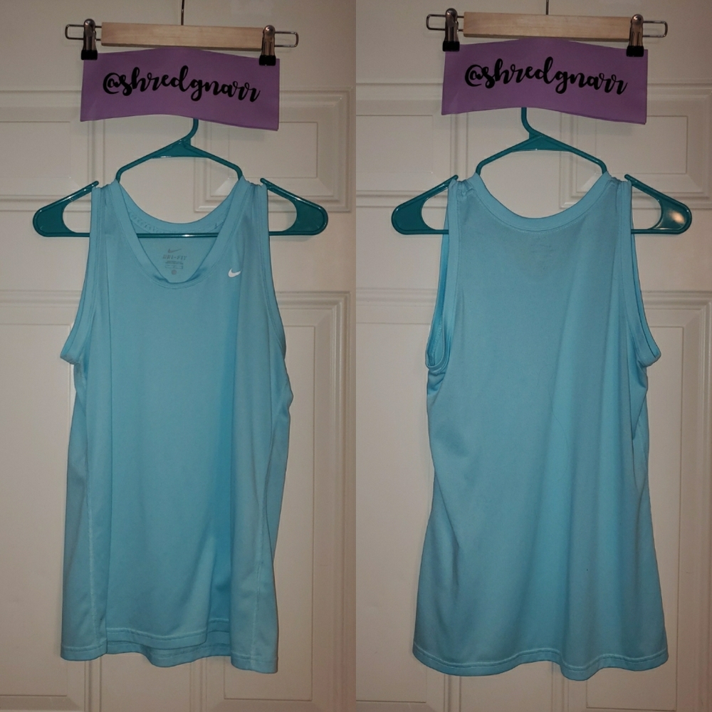 Light Blue Nike Tank